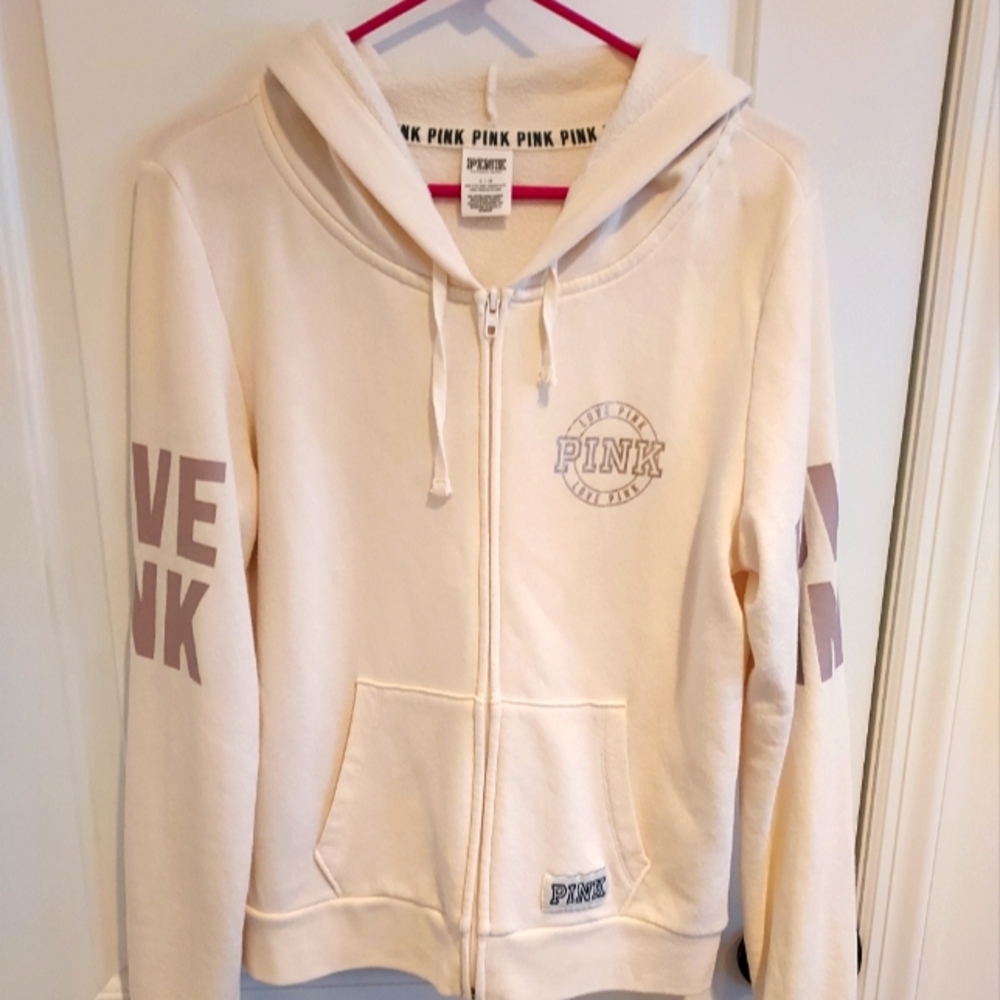 Victoria's Secret Large Zip Up Hoodie